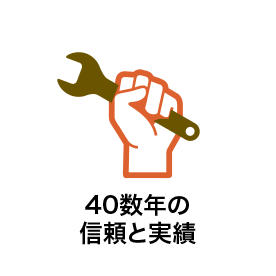 50年の信頼と技術